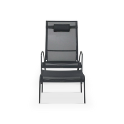 QT - Fauteuil inclinable extérieur en aluminium par Royal Botania