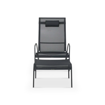QT - Fauteuil inclinable extérieur en aluminium par Royal Botania