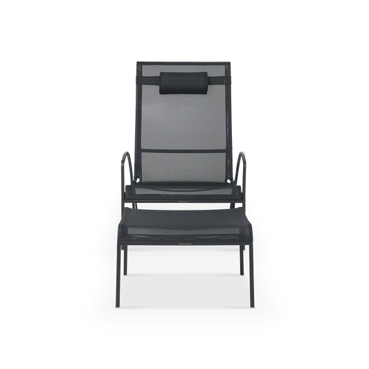 QT - Fauteuil inclinable extérieur en aluminium par Royal Botania