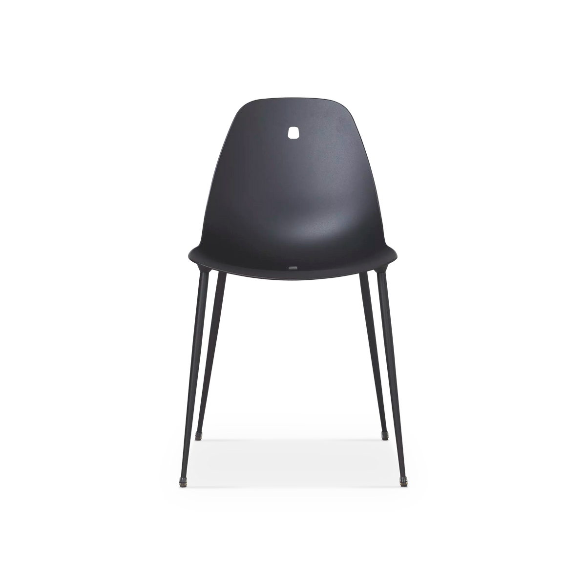 Marguerite - Chaise sans bras extérieure en aluminium par Joli