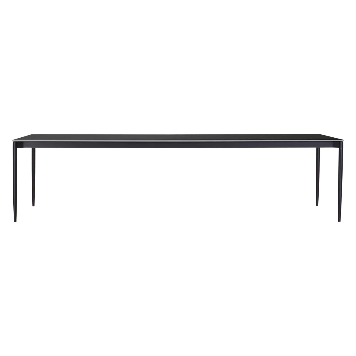 Wire - Table de salle à manger rectangulaire extérieure en céramique par Joli