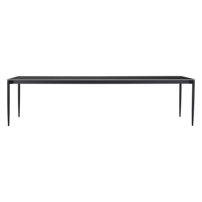 Wire - Table de salle à manger rectangulaire extérieure en céramique par Joli
