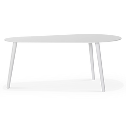 Nook - Table basse extérieure en aluminium