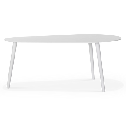Nook - Table basse extérieure en aluminium