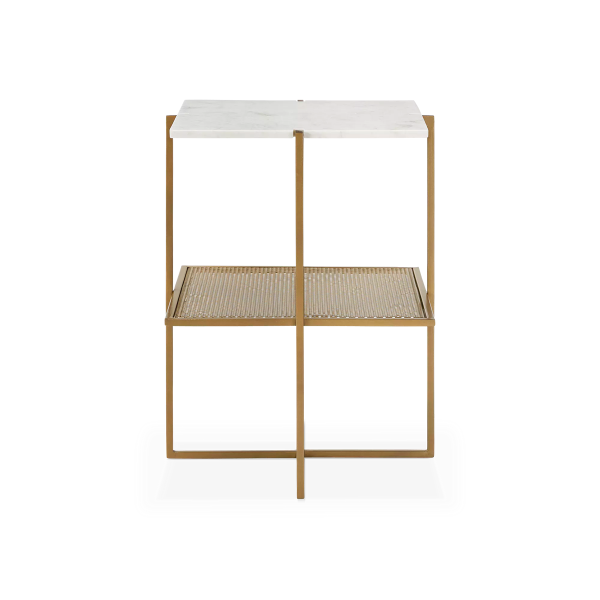 Olivia - Marble Top Nightstand by Four Hands