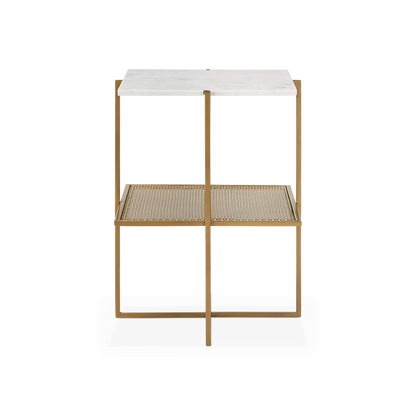 Olivia - Marble Top Nightstand by Four Hands