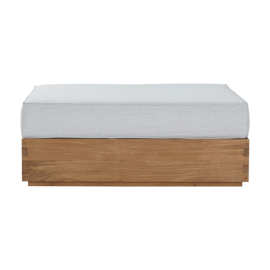 Boardwalk - Outdoor Teak Ottoman