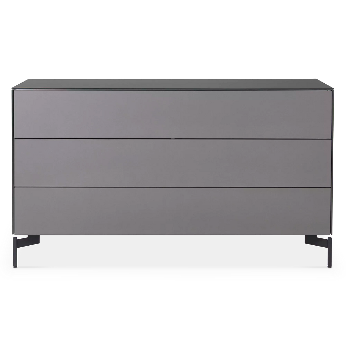 Laura - Frosted Glass 3-Drawer Dresser