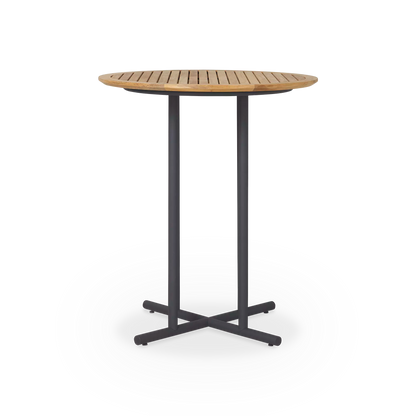 Whirl - Table de salle à manger extérieure en teck par Gloster