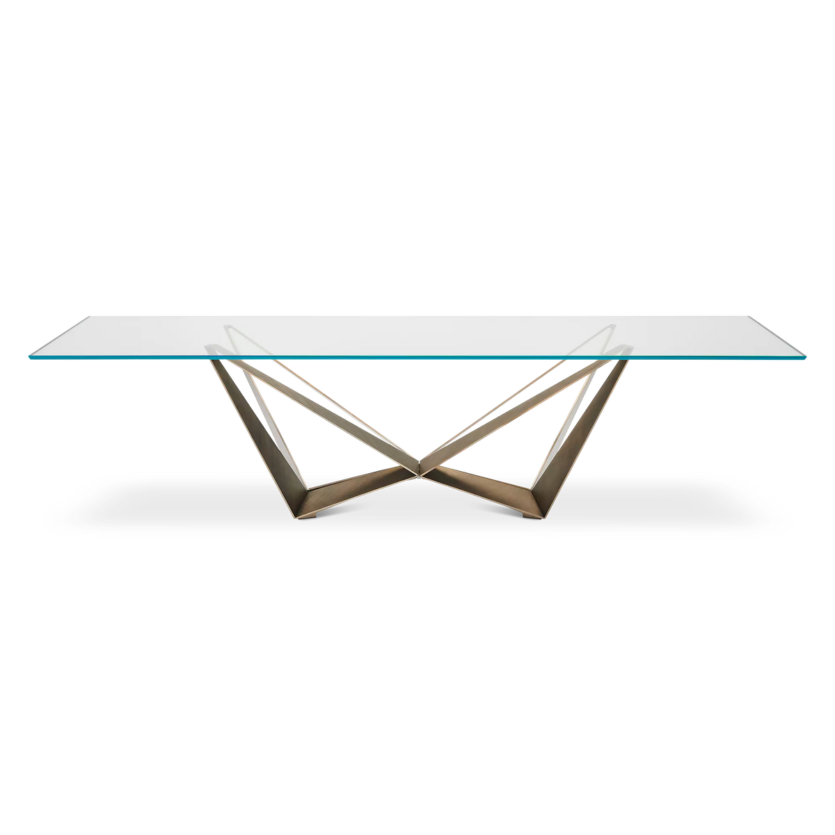 Skorpio - Table with Architectural Base by Cattelan Italia