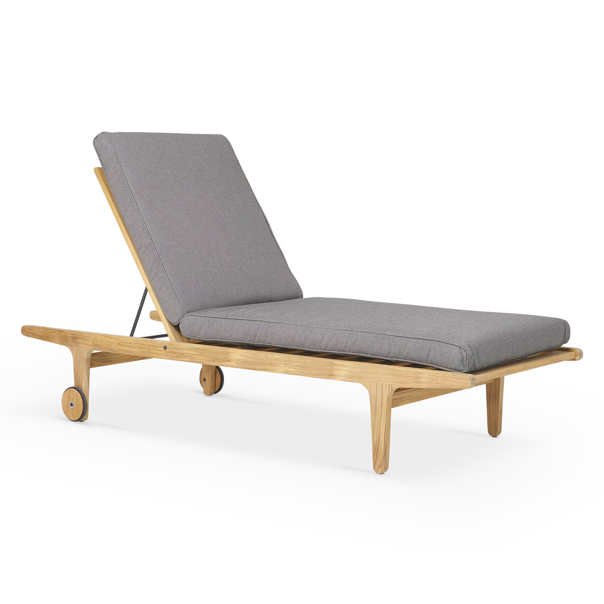 Bay - Outdoor Teak Lounger by Gloster
