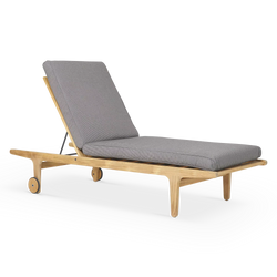 Bay - Outdoor Teak Lounger by Gloster