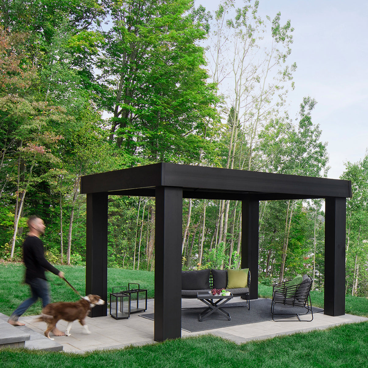 Sleek - Pavillon extérieur en aluminium