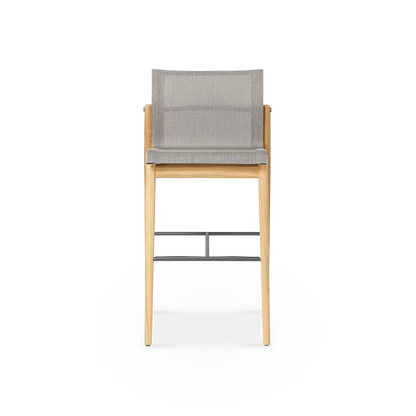 Sway - Outdoor Teak Stool by Gloster