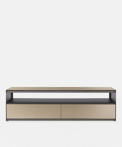 Absolute - TV Stand with Two Drawers by Trica