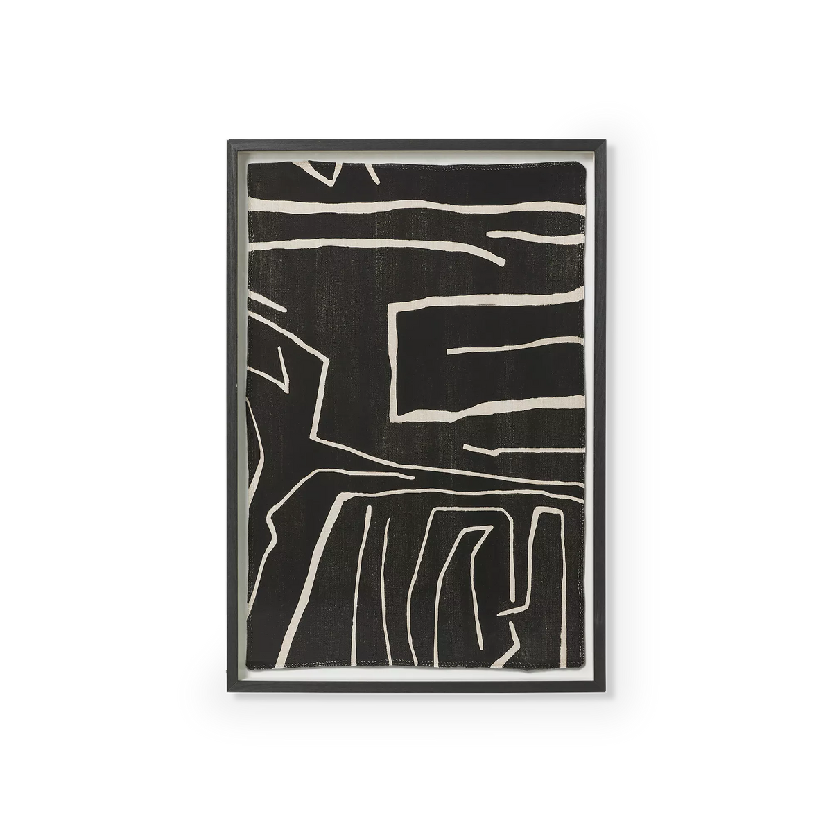 Woven Tribe I - Cadre avec impression