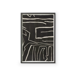 Woven Tribe I - Cadre avec impression