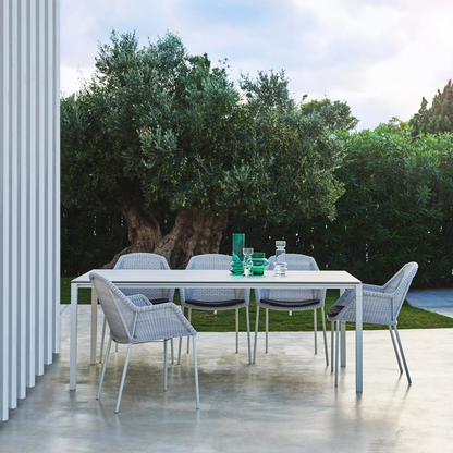 Breeze - Chaise de salle à manger extérieure en rotin par Cane-line