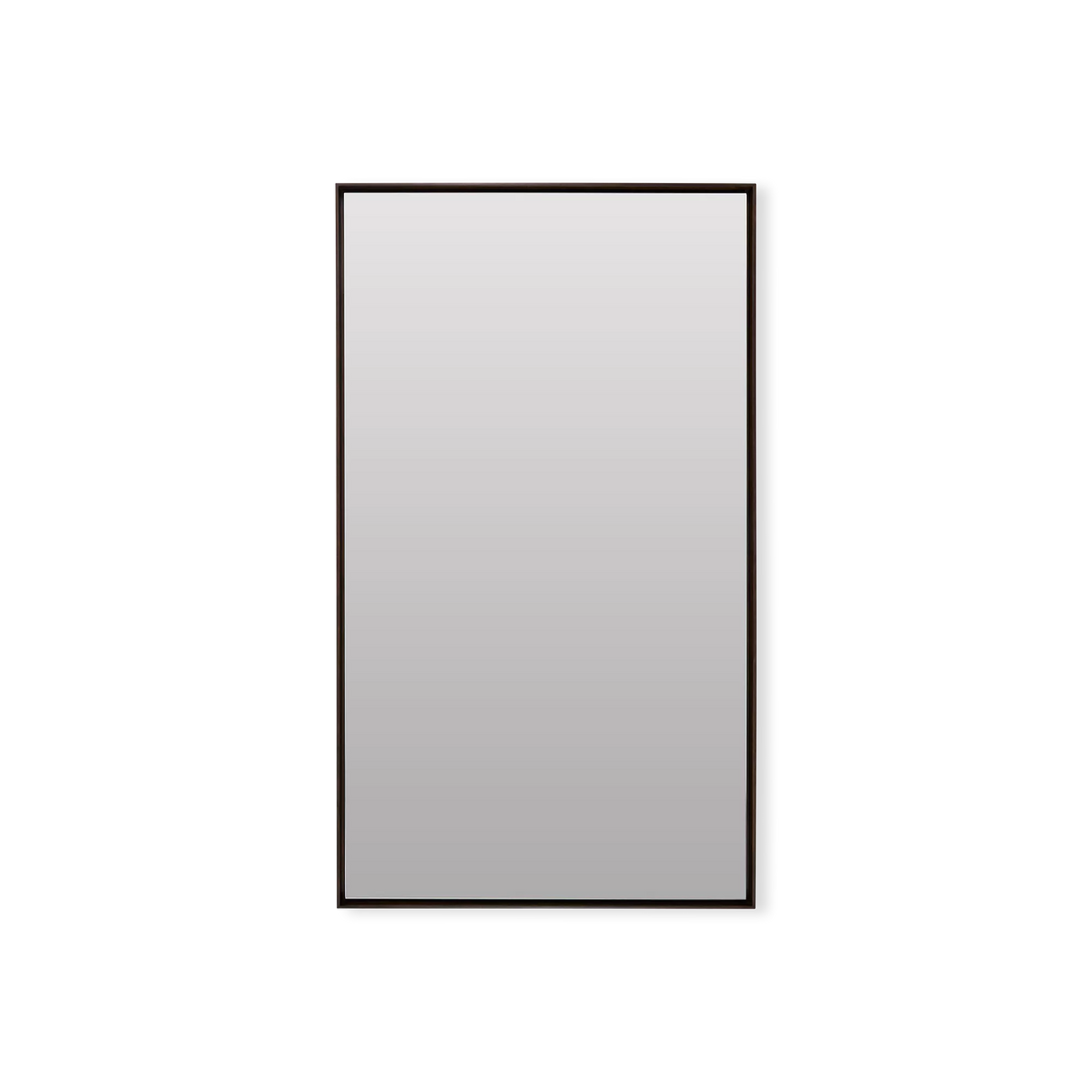 Anjalina - Large Mirror with Fir Wood Frame