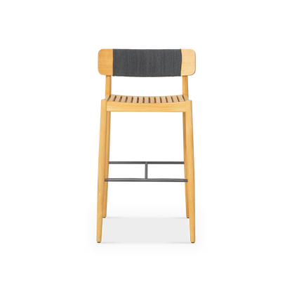 Archi - Tabouret extérieur en teck par Gloster