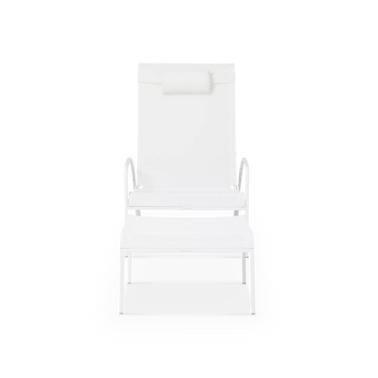 QT - Fauteuil inclinable extérieur en aluminium par Royal Botania
