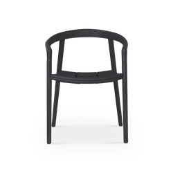 Solid - Chaise extérieure en teck par Manutti