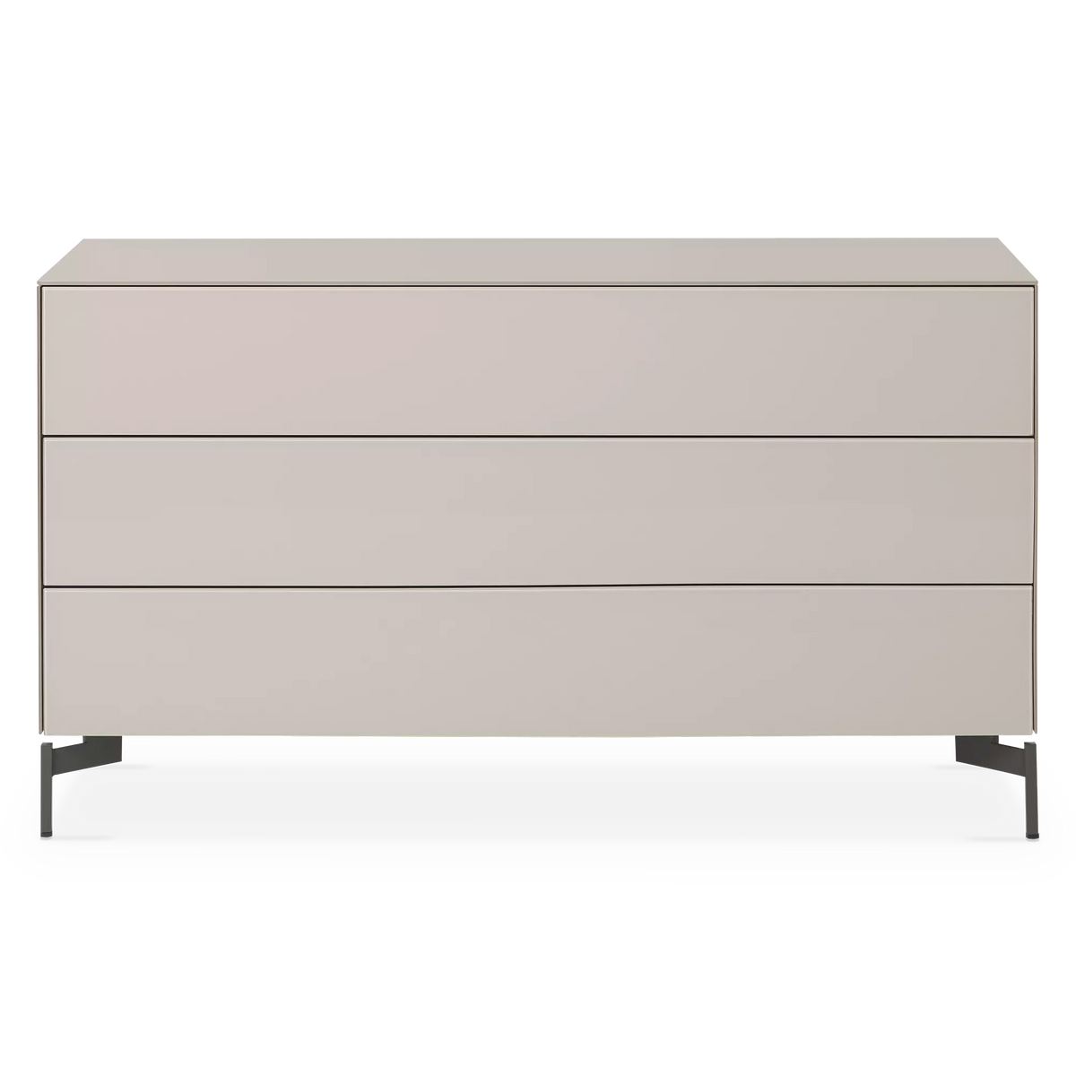 Laura - Frosted Glass 3-Drawer Dresser