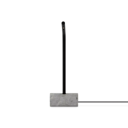 Chamfer - Lampe de table extérieure en marbre