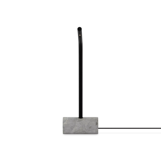 Chamfer - Lampe de table extérieure en marbre