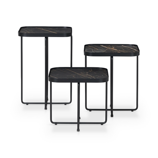 Benny - Set of 3 Side Tables by Cattelan Italia