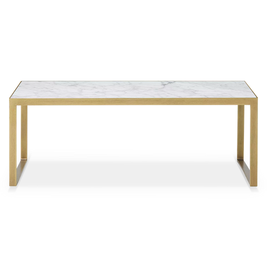 Evert - Marble and Brass Coffee Table
