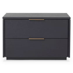 Verona - Oak Bedside Table by Mobican