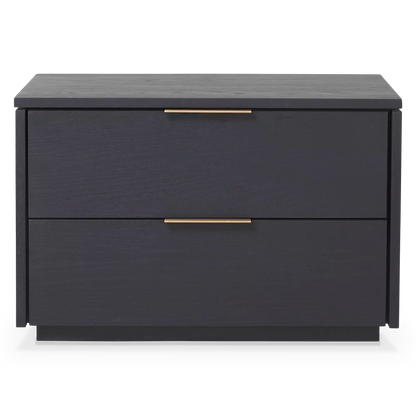 Verona - Oak Bedside Table by Mobican