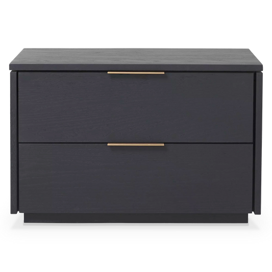 Verona - Oak Bedside Table by Mobican