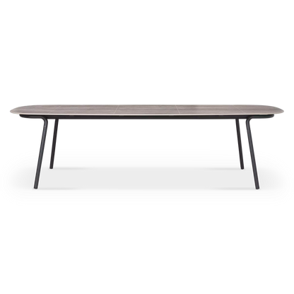 Minus - Table de salle à manger extérieure en céramique par Manutti