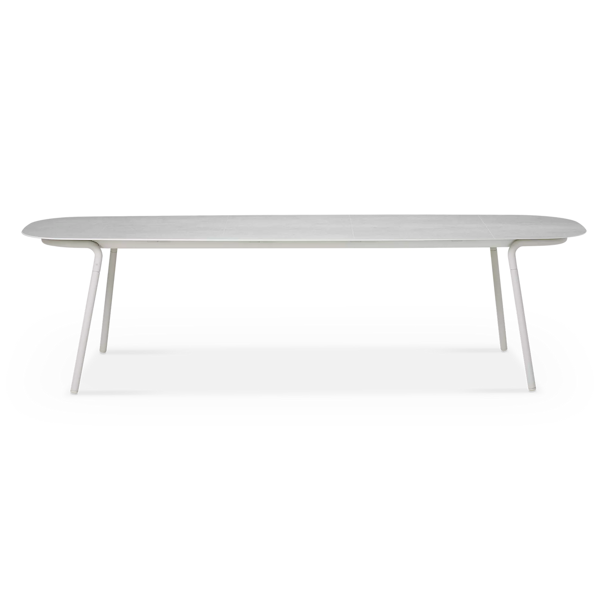 Minus - Table de salle à manger extérieure en céramique par Manutti