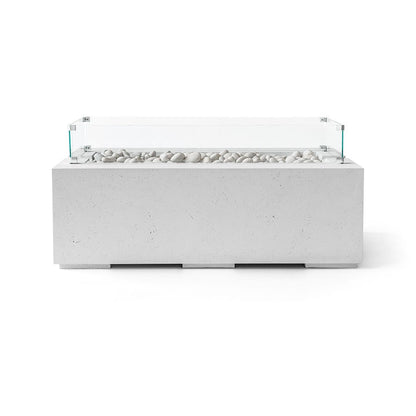 Wind Guard - Accessoire de foyer extérieur en verre trempé par Dekko