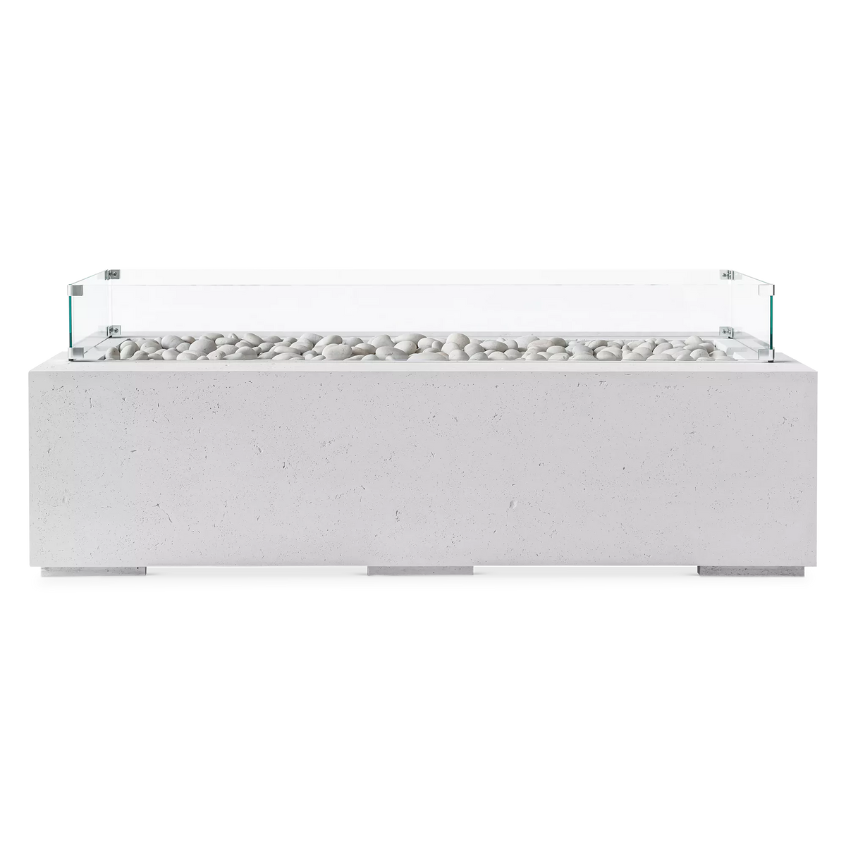 Wind Guard - Accessoire de foyer extérieur en verre trempé par Dekko