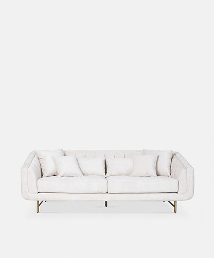Veera - Velvet 3-Seater Sofa