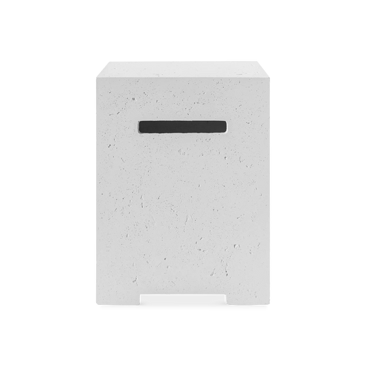 Propane Tank Cover - Outdoor Concrete Fire Pit Accessory by Dekko