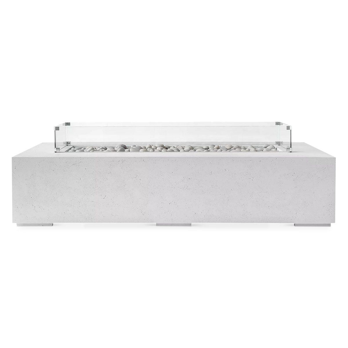 Wind Guard - Accessoire de foyer extérieur en verre trempé par Dekko