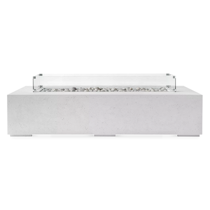 Wind Guard - Accessoire de foyer extérieur en verre trempé par Dekko