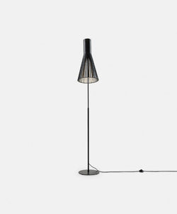 Calel - Floor Lamp with Wood Slat Shade