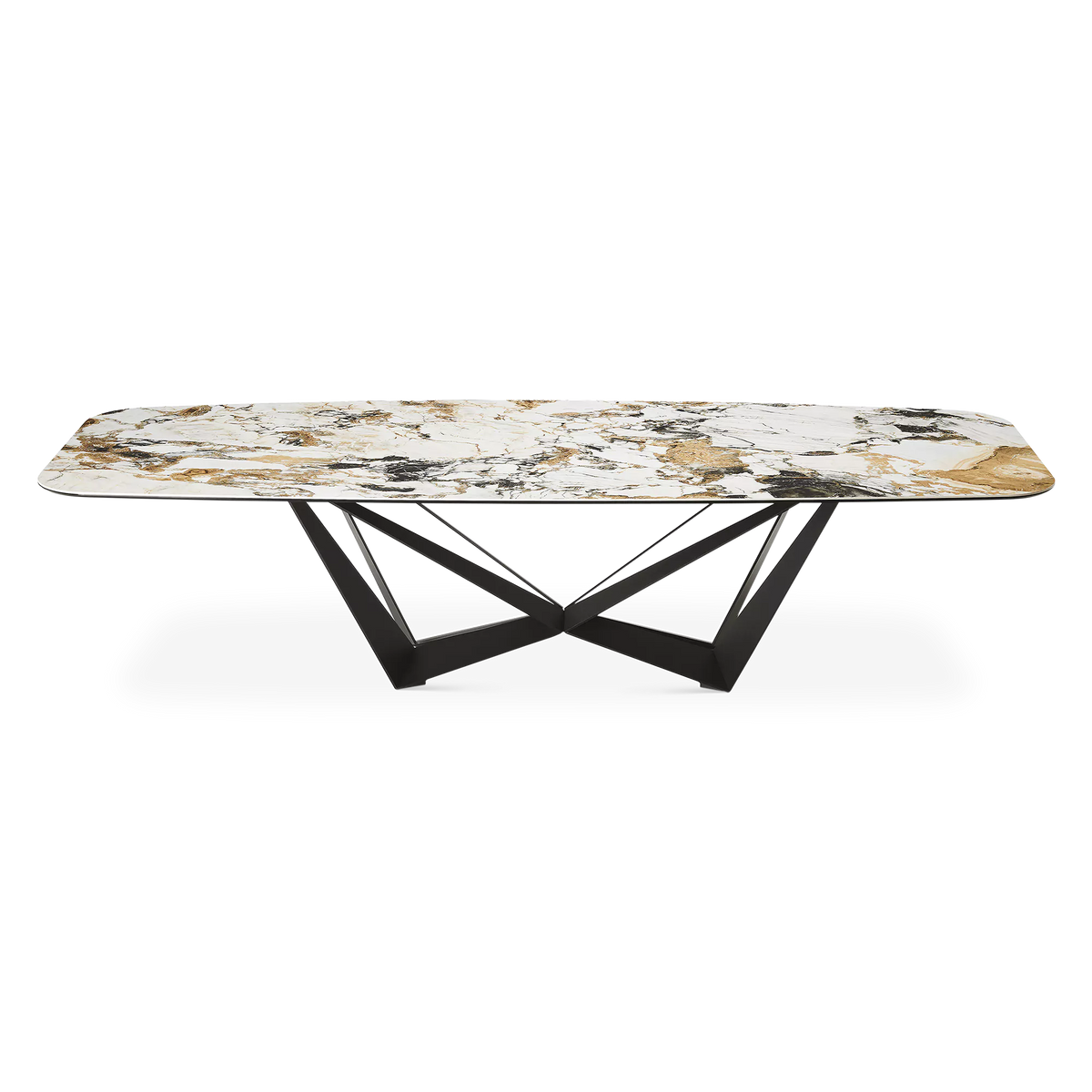 Skorpio Keramik - Table de salle à manger avec plateau en céramique par Cattelan Italia