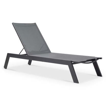 Dockside - Chaise longue extérieure en textilène