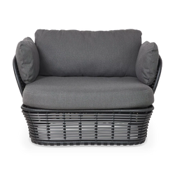 Basket - Fauteuil extérieur en rotin par Cane-line