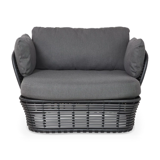 Basket - Fauteuil extérieur en rotin par Cane-line