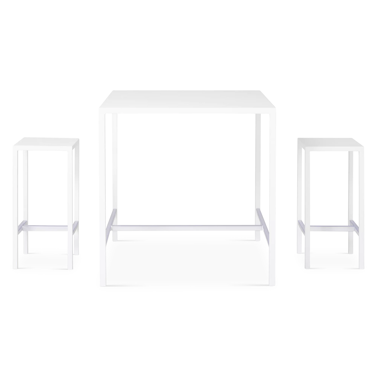 Seaside - Outdoor Galvanized iron Counter Height Table
