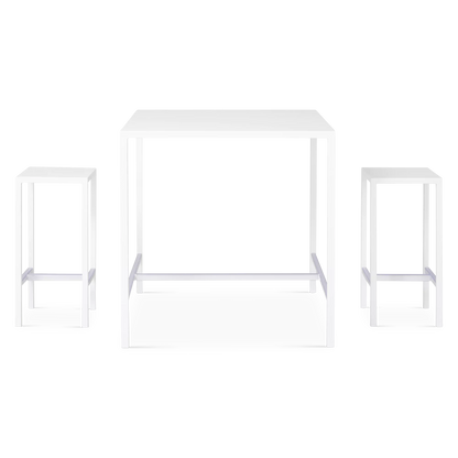 Seaside - Outdoor Galvanized iron Counter Height Table