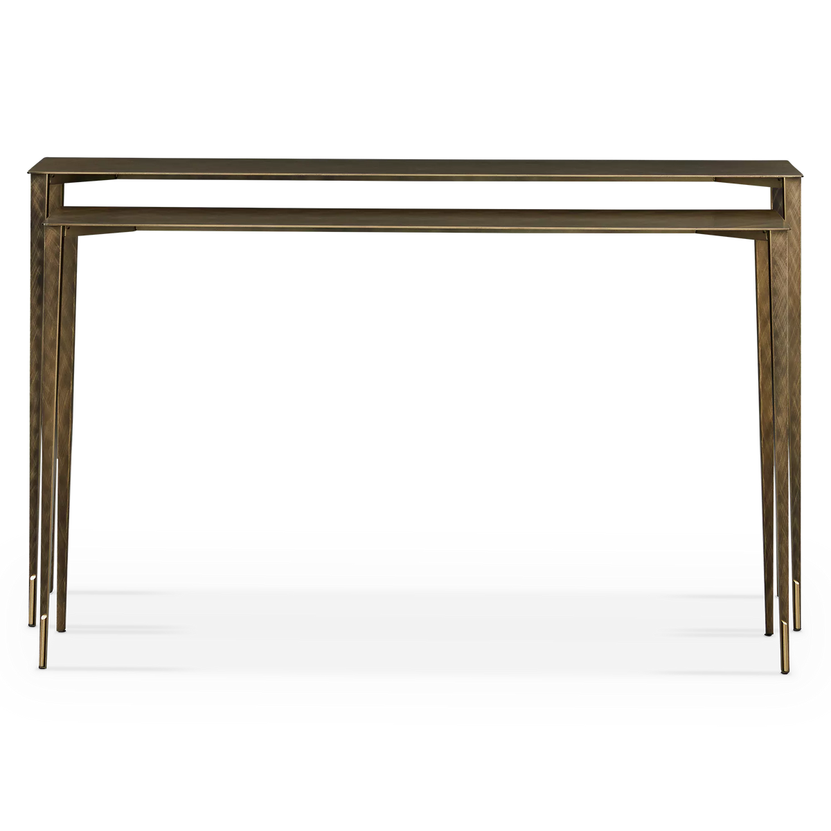 Etoile - Brushed Brass Console Tables by Cattelan Italia